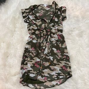 Stella‎ Tweed camo dress size S